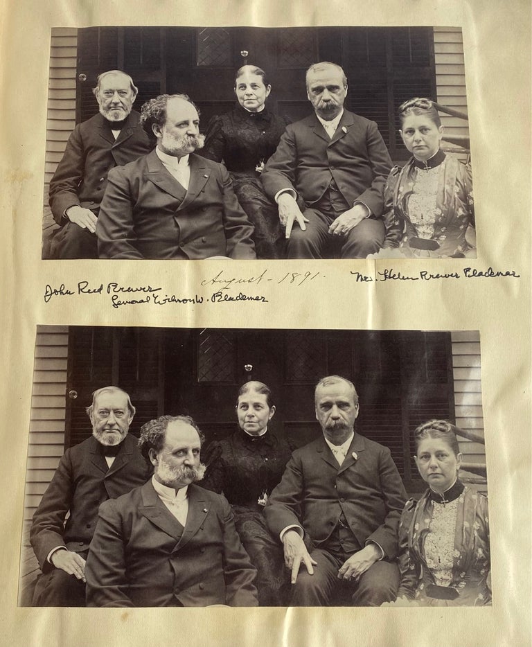 Item #1006 1891-1894 PHOTO ALBUM - CIVIL WAR VET WILMON BLACKMAR FAMILY, CHICAGO COLUMBIAN EXPOSITION