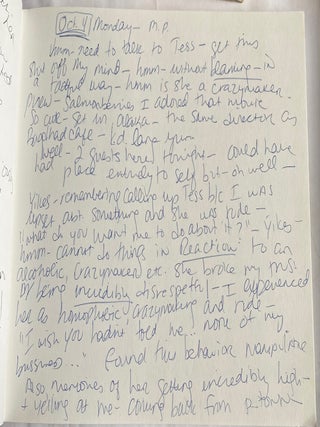 LESBIAN SADOMASOCHIST SEX WORKER in SAN FRANCISCO 1992-1994 - HANDWRITTEN JOURNALS and PHOTOS