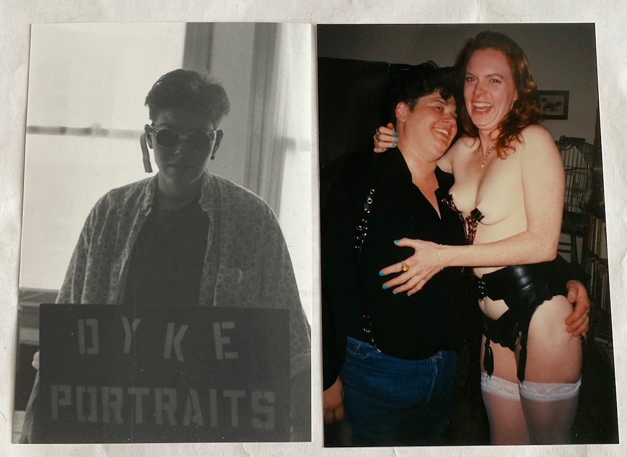 LESBIAN SADOMASOCHIST SEX WORKER in SAN FRANCISCO 1992-1994 - HANDWRITTEN  JOURNALS on House of Mirth Photos