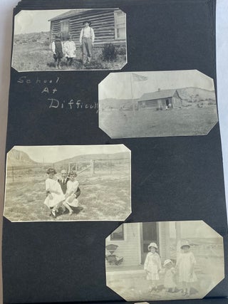 COLORADO WYOMING MIDWEST 1912-1919 PHOTO ALBUM