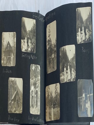 COLORADO WYOMING MIDWEST 1912-1919 PHOTO ALBUM