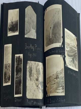 COLORADO WYOMING MIDWEST 1912-1919 PHOTO ALBUM