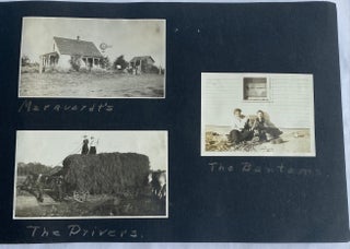 COLORADO WYOMING MIDWEST 1912-1919 PHOTO ALBUM