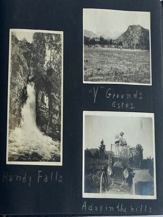 COLORADO WYOMING MIDWEST 1912-1919 PHOTO ALBUM