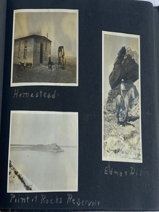 COLORADO WYOMING MIDWEST 1912-1919 PHOTO ALBUM