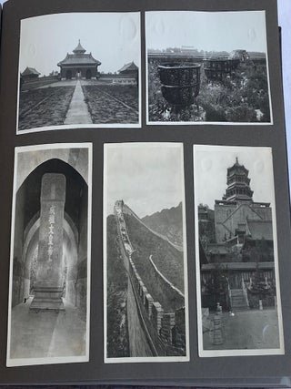 1930s TRIP to JAPAN SCRAPBOOK/PHOTO ALBUM