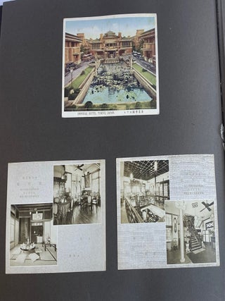 1930s TRIP to JAPAN SCRAPBOOK/PHOTO ALBUM