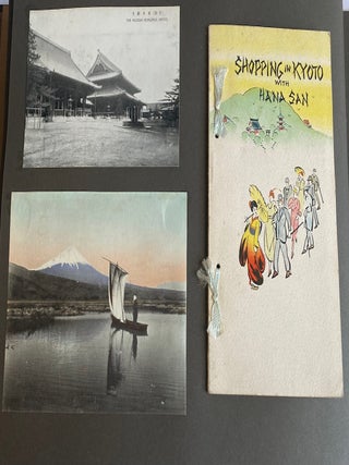 1930s TRIP to JAPAN SCRAPBOOK/PHOTO ALBUM
