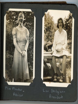 SORORITY SISTERS SIGMA SIGMA SIGMA 1938-1940 PHOTO ALBUM