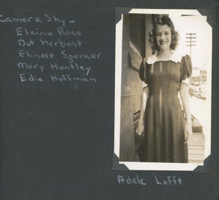 SORORITY SISTERS SIGMA SIGMA SIGMA 1938-1940 PHOTO ALBUM