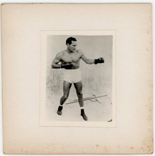BOXER MAX BAER VINTAGE c. EARLY 1950s PHOTO LOT