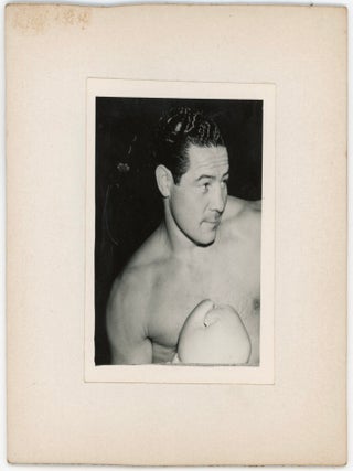 BOXER MAX BAER VINTAGE c. EARLY 1950s PHOTO LOT