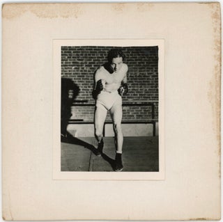 BOXER MAX BAER VINTAGE c. EARLY 1950s PHOTO LOT