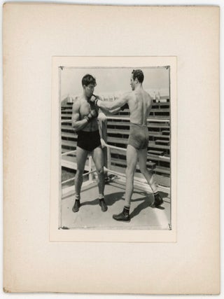 BOXER MAX BAER VINTAGE c. EARLY 1950s PHOTO LOT