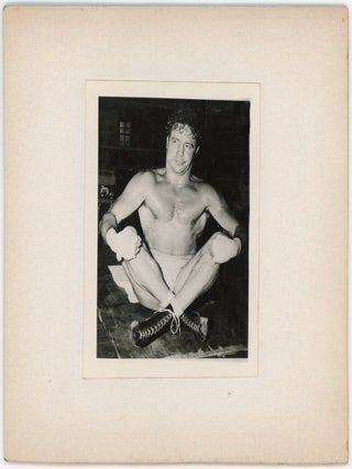 BOXER MAX BAER VINTAGE c. EARLY 1950s PHOTO LOT