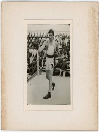 BOXER MAX BAER VINTAGE c. EARLY 1950s PHOTO LOT