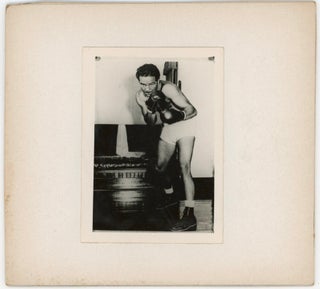 BOXER MAX BAER VINTAGE c. EARLY 1950s PHOTO LOT