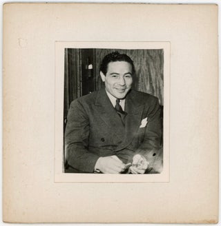 BOXER MAX BAER VINTAGE c. EARLY 1950s PHOTO LOT
