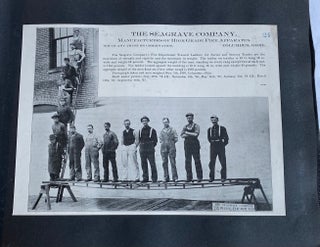 FIRETRUCK ENGINE FIRE FIGHTER CATALOG ANTIQUE HORSE DRAWN c. 1908