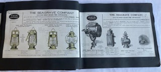 FIRETRUCK ENGINE FIRE FIGHTER CATALOG ANTIQUE HORSE DRAWN c. 1908