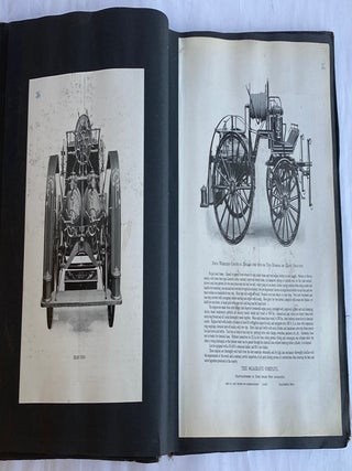 FIRETRUCK ENGINE FIRE FIGHTER CATALOG ANTIQUE HORSE DRAWN c. 1908