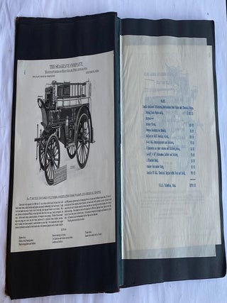 FIRETRUCK ENGINE FIRE FIGHTER CATALOG ANTIQUE HORSE DRAWN c. 1908