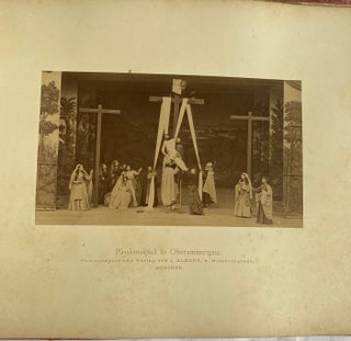 THE PASSION-PLAY at OBERAMMERGAU - ALBUMEN PHOTO PORTFOLIO c. 1870s