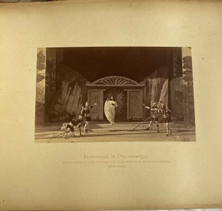 THE PASSION-PLAY at OBERAMMERGAU - ALBUMEN PHOTO PORTFOLIO c. 1870s