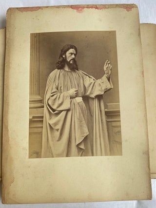 THE PASSION-PLAY at OBERAMMERGAU - ALBUMEN PHOTO PORTFOLIO c. 1870s