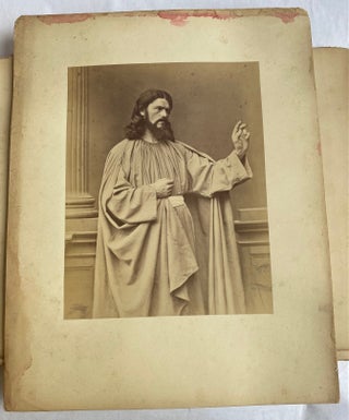 THE PASSION-PLAY at OBERAMMERGAU - ALBUMEN PHOTO PORTFOLIO c. 1870s