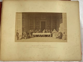THE PASSION-PLAY at OBERAMMERGAU - ALBUMEN PHOTO PORTFOLIO c. 1870s