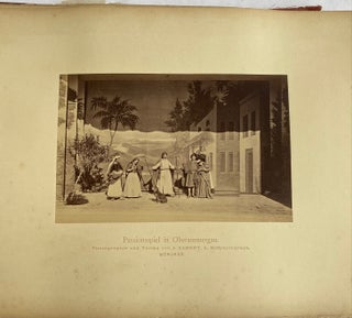 THE PASSION-PLAY at OBERAMMERGAU - ALBUMEN PHOTO PORTFOLIO c. 1870s