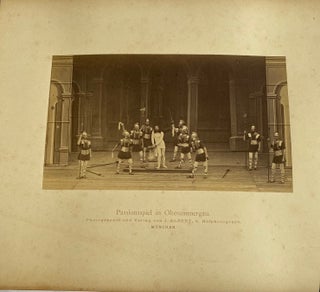 THE PASSION-PLAY at OBERAMMERGAU - ALBUMEN PHOTO PORTFOLIO c. 1870s