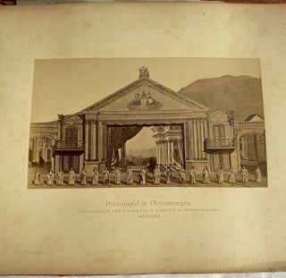 THE PASSION-PLAY at OBERAMMERGAU - ALBUMEN PHOTO PORTFOLIO c. 1870s