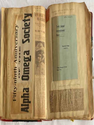 PENNINGTON SEMINARY NJ ALL BOYS SCHOOL 1910-1913 SCRAPBOOK