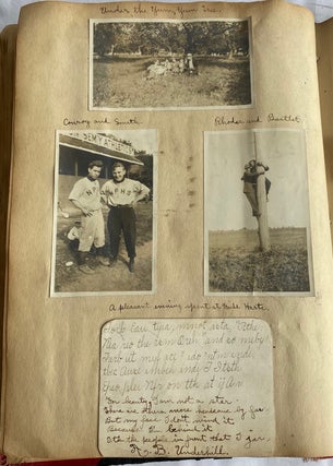 PENNINGTON SEMINARY NJ ALL BOYS SCHOOL 1910-1913 SCRAPBOOK