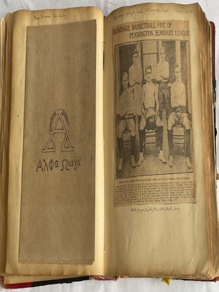 PENNINGTON SEMINARY NJ ALL BOYS SCHOOL 1910-1913 SCRAPBOOK