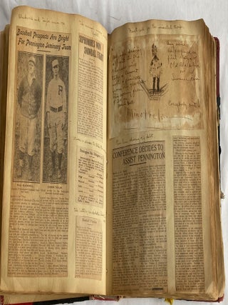 PENNINGTON SEMINARY NJ ALL BOYS SCHOOL 1910-1913 SCRAPBOOK