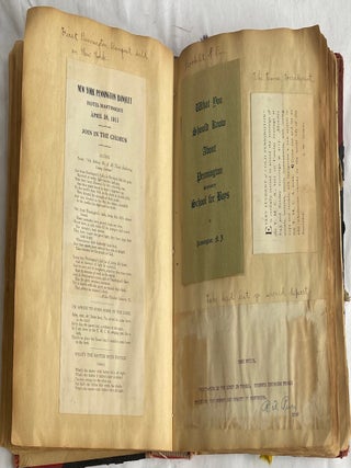 PENNINGTON SEMINARY NJ ALL BOYS SCHOOL 1910-1913 SCRAPBOOK