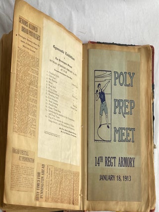 PENNINGTON SEMINARY NJ ALL BOYS SCHOOL 1910-1913 SCRAPBOOK