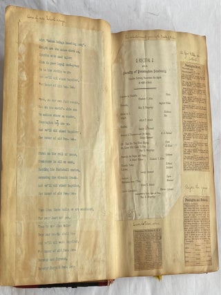 PENNINGTON SEMINARY NJ ALL BOYS SCHOOL 1910-1913 SCRAPBOOK