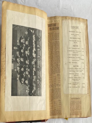 PENNINGTON SEMINARY NJ ALL BOYS SCHOOL 1910-1913 SCRAPBOOK
