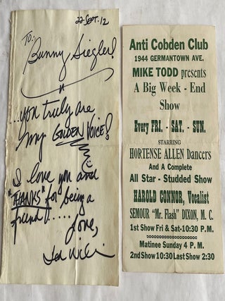 PHILADELPHIA SOUL SOUND ARCHIVE - BUNNY SIGLER, PATTI PERKINS - MUSICIAN & DANCER