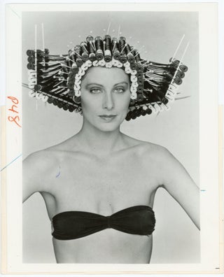 Item #1057 HAIR STYLES - THE PERMANENT WAVE - SMALL ARCHIVE of EARLY 1980s PERM PRESS PHOTOS
