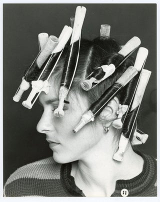 HAIR STYLES - THE PERMANENT WAVE - SMALL ARCHIVE of EARLY 1980s PERM PRESS PHOTOS