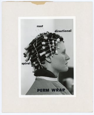 HAIR STYLES - THE PERMANENT WAVE - SMALL ARCHIVE of EARLY 1980s PERM PRESS PHOTOS
