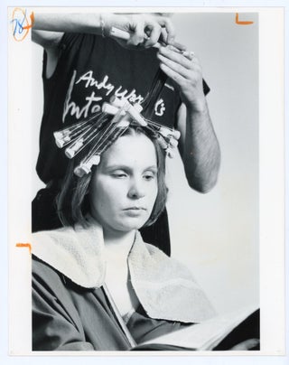 HAIR STYLES - THE PERMANENT WAVE - SMALL ARCHIVE of EARLY 1980s PERM PRESS PHOTOS