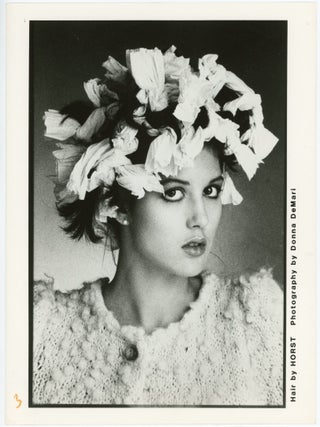 HAIR STYLES - THE PERMANENT WAVE - SMALL ARCHIVE of EARLY 1980s PERM PRESS PHOTOS