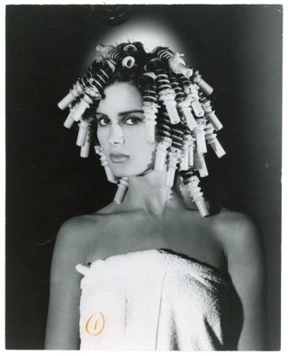 HAIR STYLES - THE PERMANENT WAVE - SMALL ARCHIVE of EARLY 1980s PERM PRESS PHOTOS
