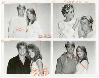 HAIR STYLES - THE PERMANENT WAVE - SMALL ARCHIVE of EARLY 1980s PERM PRESS PHOTOS